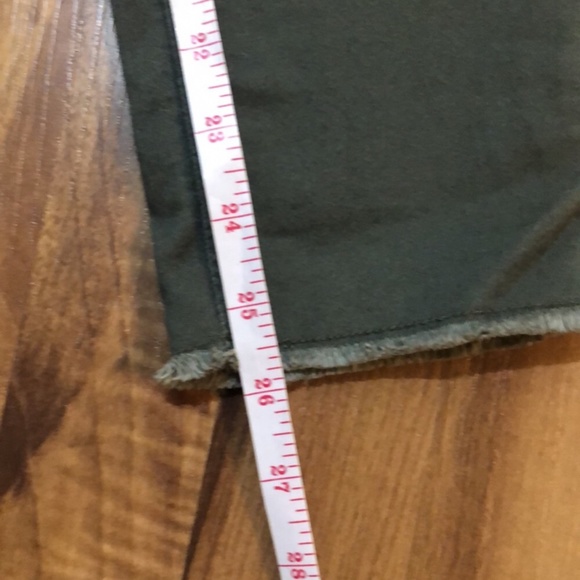 Blue Spice High Rise Cropped Raw Hem Jeans - Picture 7 of 7